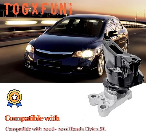 4 قطع محرك المحرك وحامل ناقل الحركة متوافق مع 2006-2011 Honda Civic 1.8L ناقل الحركة الأوتوماتيكي يستبدل # A4530 A4534 A4546 A4543 in Kuwait
