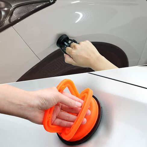 كوب شفط انبعاجات السيارة من أوزورب، 3 قطع أدوات إزالة انبعاجات السيارة لإصلاح انبعاجات السيارة والزجاج والشاشة والبلاط والأشياء المتحركة in Kuwait