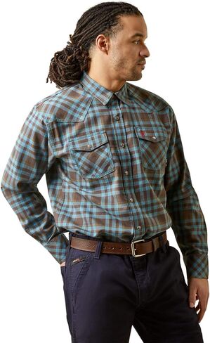 Ariat Men's Fr Cassidy Retro Fit Snap Work Shirt in Saudi Arabia
