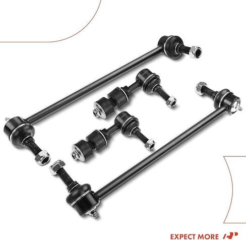 A-Premium Set of 4, Front & Rear Sway Bar Links Kit Stabilizer Bar Links Compatible with Chevrolet Equinox 2005-2006, Pontiac Torrent 2006, Saturn Vue 2002-2007 in Saudi Arabia