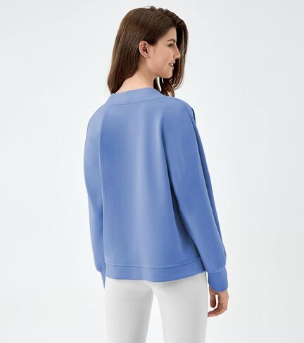 سترة نسائية Airy Essential مقصوصة من الشرنقة وأكمام طويلة مفتوحة من الأمام ملابس خارجية غير رسمية in Kuwait