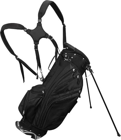 mytag Golf Bag Cross Straps Replacement with 4 Clips, Adjustable Universal Shoulder Carry Straps for Taylormade OGIO in Saudi Arabia