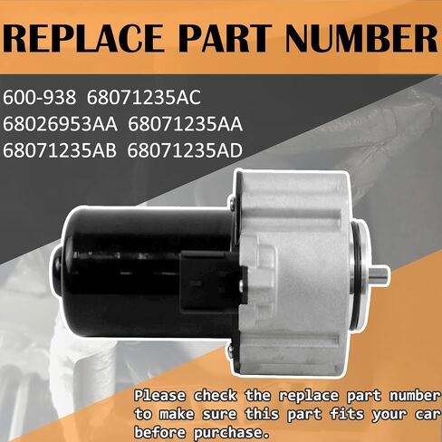 Bicos 600-938 Transfer Case Shift Motor Fits for Durango Grand Cherokee Liberty Replaces 68071235AC in Saudi Arabia