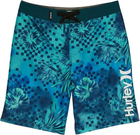 Hurley Boy's Floral Checkered Boardshorts (Big Kids) in Saudi Arabia