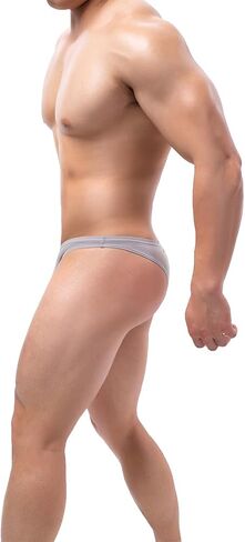 ملابس داخلية بكيني رفيعة للرجال من MuscleMate، ملابس داخلية قصيرة للرجال ذات ثونغ جي سترينج. in Kuwait
