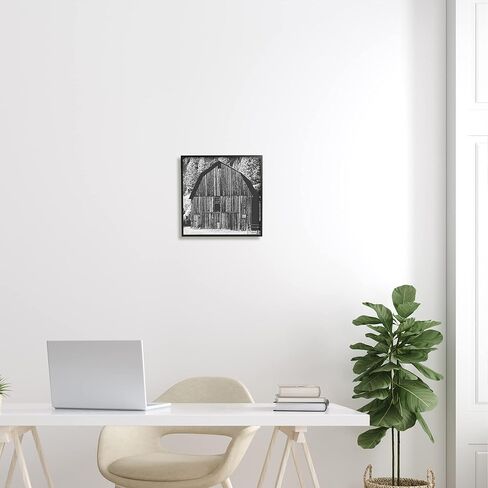 Stupell Industries Rustic Rural Barn Black & White Farm Photography Framed Wall Art, Design By Daphne Polselli in Saudi Arabia