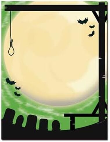 ورق طباعة ليزر ونفث الحبر من All Hallows' Eve Halloween، 100 قطعة in Kuwait