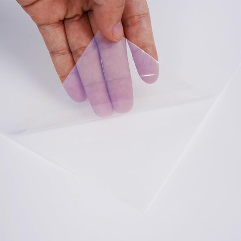 MECOLOUR Printable Vinyl Sticker Paper Translucent Waterproof Decal Paper, 8.5"x11" for Inkjet Printer & Laser Printer 50 sheets in Saudi Arabia