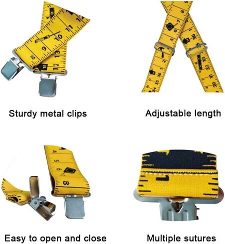 حمالات للرجال شديدة التحمل - Tirantes Para Bolsas De Construccion 2 حزمة من حمالات حزام الأدوات قياس الحمالات من أجل Morrales De Construccion Tirantes Para Morrales برتقالي وأسود in Saudi Arabia