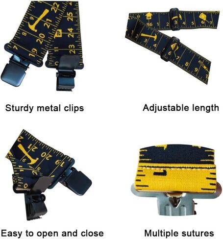 حمالات للرجال شديدة التحمل - Tirantes Para Bolsas De Construccion 2 حزمة من حمالات حزام الأدوات قياس الحمالات من أجل Morrales De Construccion Tirantes Para Morrales برتقالي وأسود in Saudi Arabia