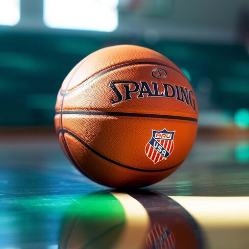Spalding Precision TF-1000 AAU Indoor Game Basketball in Saudi Arabia