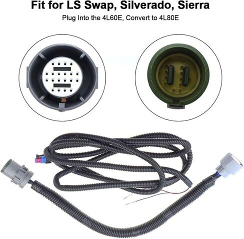 موصل تسخير المحول مناسب لنقل الحركة والتوصيل والتشغيل 1998-2006، 4L60E إلى 4L80E LS Swap Silverado Sierra Trans in Kuwait