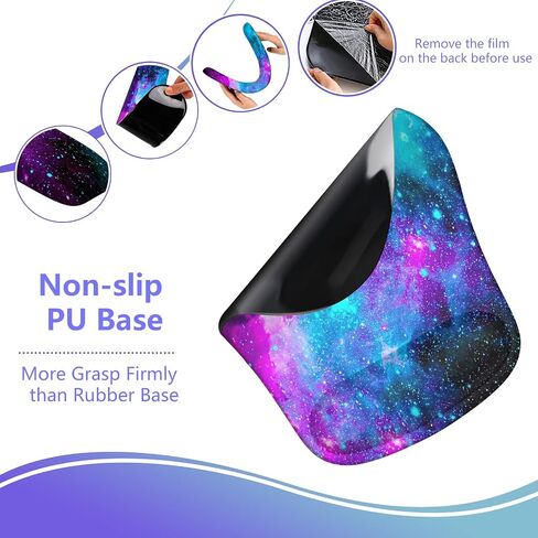 Haocoo Keyboard Wrist Rest, Ergonomic Mouse Pad with Wrist Rest, Gel Wrist Rest for Computer Keyboard and Mouse Pad, Non-Slip Mouse Pad Wrist Support for Gaming,Office, Boho Tropical Leaves in Kuwait
