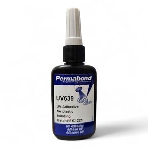 بيرمابوند UV639 فجوة أكثر سمكًا تملأ غراء الأشعة فوق البنفسجية المرن الناعم ممتاز لمعظم المواد البلاستيكية بما في ذلك الأكريليك، PET، البولي كربونات in Kuwait