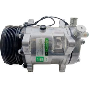 GREEN Universal A/C Compressor with 7 GRV Clutch SD508 Style 5H14 R134A - Premium Line in Saudi Arabia
