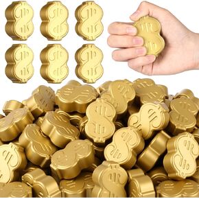 24 Pcs Dollar Stress Balls for Kids Adults Foam Stress Relief Stretchy Fidget Ball for Anxiety Anger Relief Party Favors Classroom Prizes Student Gifts Employee Appreciation in Kuwait