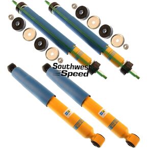 Bilstein 24-186650 24-186667 Set of Front & Rear Shocks fits 2004 2009 C4500 C5500 Kodiak - Monotube Design, Fade Free Performance, Optimal Performance in Saudi Arabia
