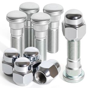 5 Sets M12-1.25 Wheel Stud Bolts & Lug Nuts Compatible with Subaru Legacy XV Crosstrek BRZ Ascent Impreza Toyota 86 1990-2024 Replaces 610-566 28365-FE001 SU00300781 28171-AJ000 in Kuwait