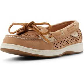 Sperry Women's Angelfish Boat Shoe, Dark Grey Metallic, 9.5 in Saudi Arabia