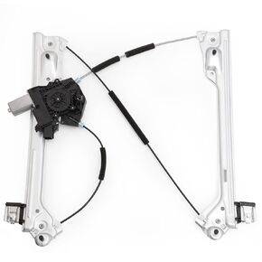 Power Window Regulator with Motor Compatible with 2015-2020 Cadillac Escalade/for GMC Chevy Silverado 2500 HD 3500 HD Suburban Tahoe/Steel/Silvery (751-725) in Saudi Arabia