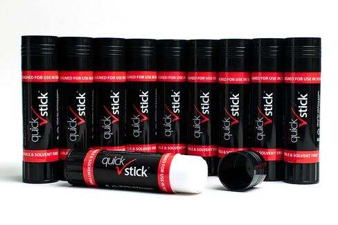 Glue Stick Original 20g, Pack of 12 Glue Sticks, Quality Adhesive Gluestick, Ideal for School, Scrapbooking & Office supplies - Strong-hold for Paper, Card, Textiles, Crafting Glues, Homes in Saudi Arabia