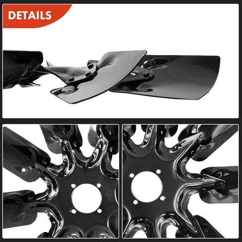 A-Premium Engine Radiator Cooling Fan Blade Compatible with Dodge Ram 2500 2003 8.0L, Ram 3500 2003 8.0L, Durango 1998-1999 5.2L 5.9L, Dakota 1997-1999 in Kuwait