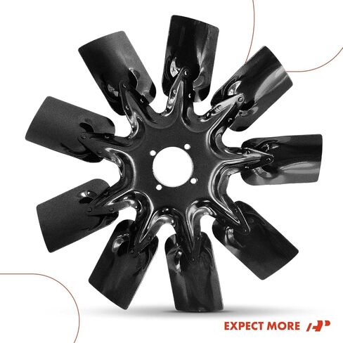 A-Premium Engine Radiator Cooling Fan Blade Compatible with Dodge Ram 2500 2003 8.0L, Ram 3500 2003 8.0L, Durango 1998-1999 5.2L 5.9L, Dakota 1997-1999 in Kuwait