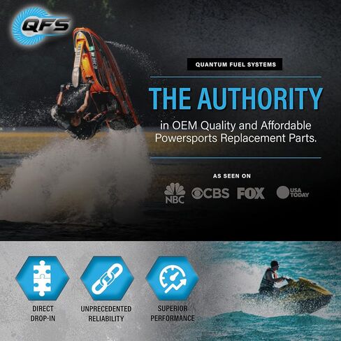 QFS Fuel Pump w/Regulator for Polaris Genesis, Virage, Freedom, Octane PWC (1999-2004), Replaces 2410124, 2410129 in Kuwait