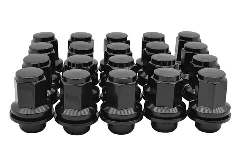 20 Pc M14x1.5 OEM Factory Replacement Mag Black Lug Nuts M14x1.5 Thread Pitch Compatible with Toyota Tundra 2007-2024 in Saudi Arabia