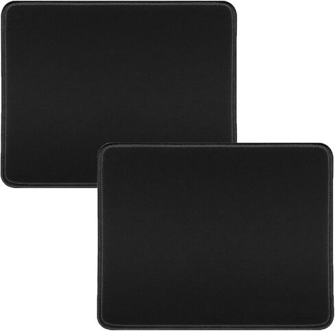 2PCS Mouse Pad for Desk – Cute Small Mouse Pad for Laptop, Non-Slip Rubber Base, Stitched Edge – Smooth Mousepads for Women Office Home (Flower Color, 2PCS) in Kuwait