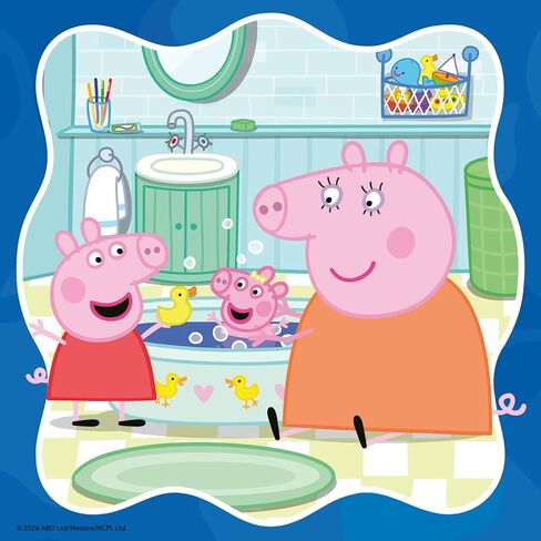 Ravensburger Peppa Pig 3x49 Piece Puzzle Set for Kids 5+ in Kuwait
