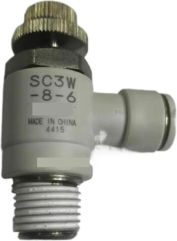 Throttle Valve SC3W-M5-6 SC3W-6-6 SC3W-6-8 SC3W-8-6 SC3W-8-8 SC3W-8-10 SC3W-10-8 Pneumatic Fitting(SC3W-10-8) in Saudi Arabia