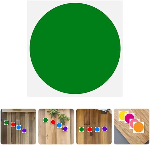 Carpet Markers for Classroom 6 Inch Self-Adhesive Colorful Floor Dot Stickers for Kids Preschool Educational Dance Craft Supplies Indoor Outdoor in Kuwait