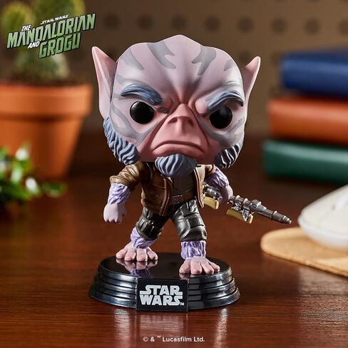 فانكو بوب! حرب النجوم: Mandalorian & Grogu - Zeb Orrelios - شخصية فينيل قابلة للتجميع - فكرة هدية - بضائع رسمية - ألعاب للأطفال والكبار - عشاق حرب النجوم in Kuwait