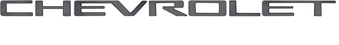 Putco Chevrolet Tailgate Letters Kit - Black Platinum - Stamped Lettering - Fits Chevy Silverado 2019-2026 in Kuwait