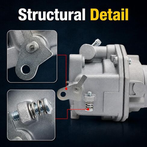 SecosAutoparts Carburetor Kit Compatible with ONAN NIKKI 6100 27-161 146-0478 060 in Kuwait