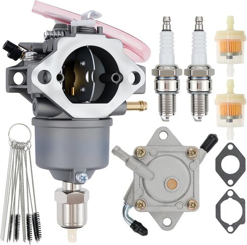 AM122605 Carburetor Compatible with John Deere 180 185 260 265 F525 GT262 LX186 M97274 M97275 (297) Carb with Fuel Pump in Kuwait