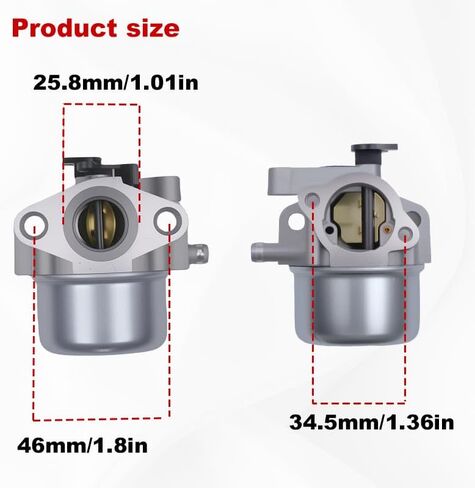 Carburetor for Troy Bilt 12A-A26M011 12AVB26M011 Walk-Behind Lawn Mower in Saudi Arabia