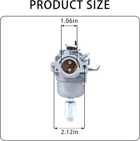 594593 Carburetor with Air Filter for B&S 31H777, 31C707, 31P777, 21B000, 21B807 – Fits for Craftsman LT1000 & Models 591731, 796109, 590400, 796078 Lawn Mower in Kuwait