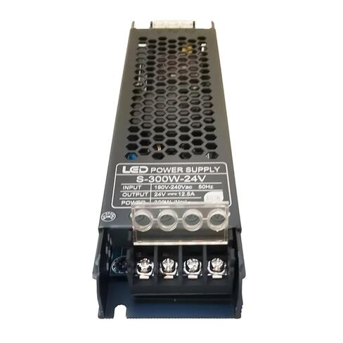 1 قطعة 24 فولت 12.5A مصدر طاقة نحيف 300 واط فائق النحافة AC220V تيار مستمر 12 فولت 25A محول (24 فولت 300 واط) in Kuwait