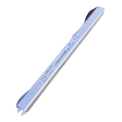 1pcs 48W Slim Strip Switching Power Supply Thin Lighting Transformer AC 110V/220V to DC 12V 4A 24V 2A Driver(24V 2A 48W) in Saudi Arabia