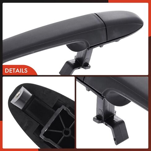 A-Premium Rear Driver or Passenger Side Exterior Sliding Door Handle Compatible with Mercedes-Benz Sprinter 2500 3500 2007-2009 & Dodge Sprinter 2500 3500 & Freightliner Sprinter, Textured Black in Kuwait