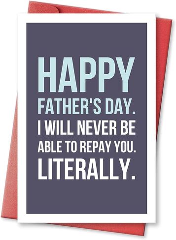 Cannoli Pun Father's Day Card, Funny Birthday Card for Dad Husband, There Can Only Be One Dad Quite Like You in Saudi Arabia