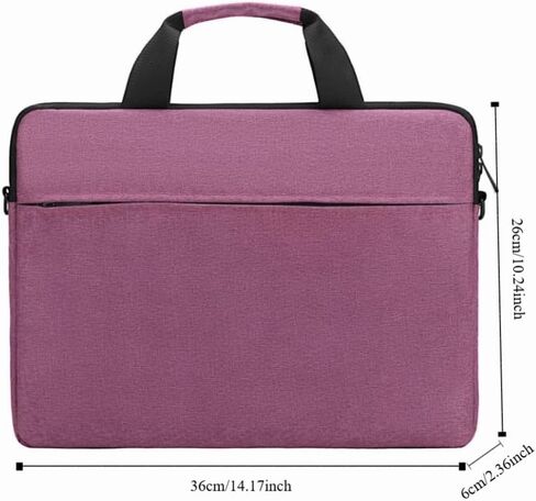 Laptop Sleeve Bag with Shoulder Strap – Shockproof Laptop Case for Travel Business, Fit for 15.6 In Notebooks in Kuwait