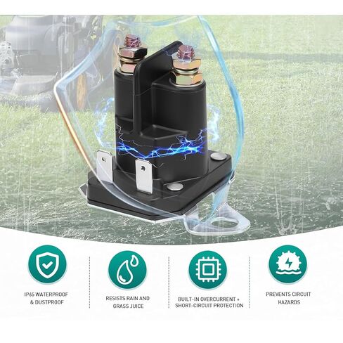 582042801 192507 12V Starter Solenoid for H-usqvarna Craftsman YS4500 LT2000 YT3000 582042802 532192507 Riding Lawn Mower Tractor #532192507 582042802 582042801 862-1221-211-20 812-1221-211 in Saudi Arabia