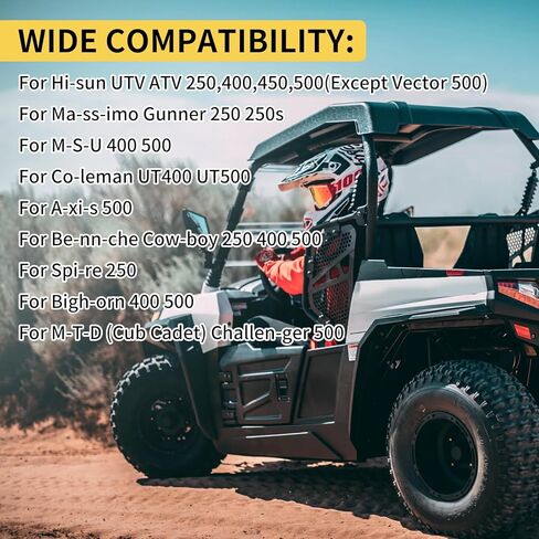 Ignition Coil & Spark Plug & Wire Cap for Hisun UTV 250 400 450 500 Massimo Gunner 250 MSU 400 500 Coleman UT400 UT500 Axis Bennche Cowboy Spire Bighorn 250 400 450 500 in Kuwait