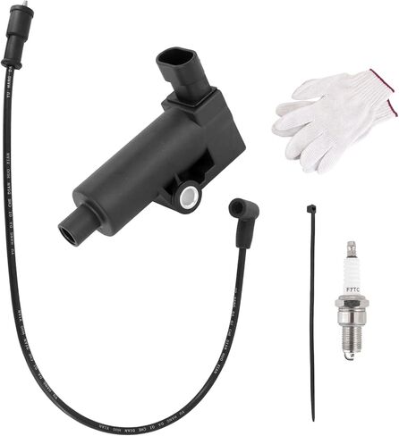 Ignition Coil & Spark Plug & Wire Cap for Hisun UTV 250 400 450 500 Massimo Gunner 250 MSU 400 500 Coleman UT400 UT500 Axis Bennche Cowboy Spire Bighorn 250 400 450 500 in Kuwait