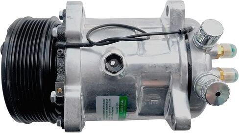 GREEN Universal A/C Compressor with 7 GRV Clutch SD508 Style 5H14 R134A - Premium Line in Saudi Arabia