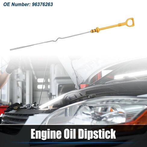 Engine Oil Dipstick Compatible with Chevrolet for Aveo 2004 2005 2006 2007 2008 for Aveo5 Engine Oil Level Indicator Dipstick No.96376263 1.6L L4 in Kuwait