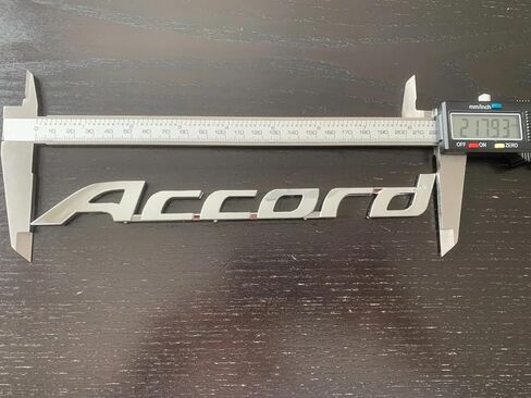 for Accord Rear Emblem Replacement for A Parts Car Trunk Rear Door Badge Sticker Body Decal Accessory in Kuwait